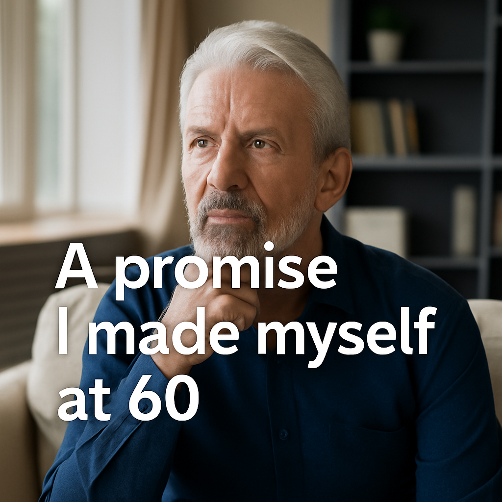 A Promise I Made Myself at 60