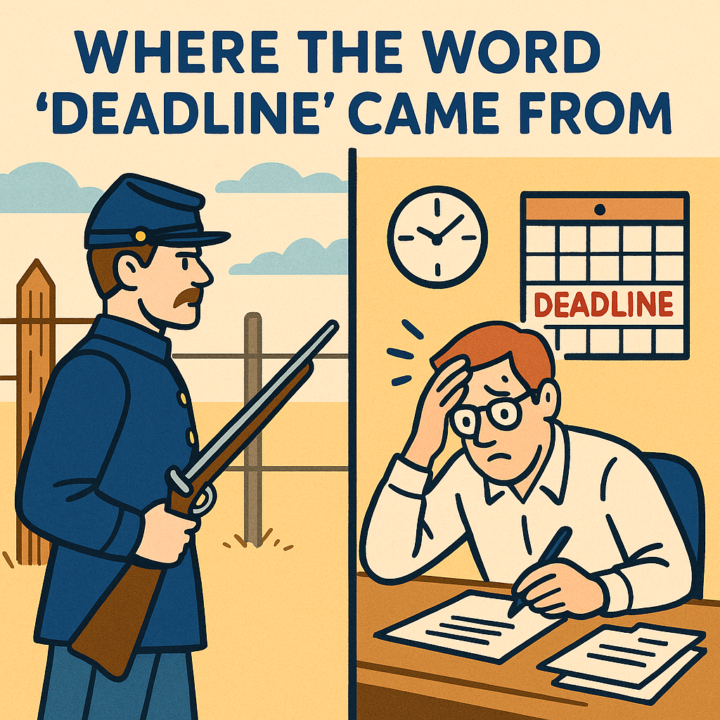 Where the Word “Deadline” Came From