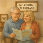 57 Years of Marriage: Moths, Maps and Mutual Respect