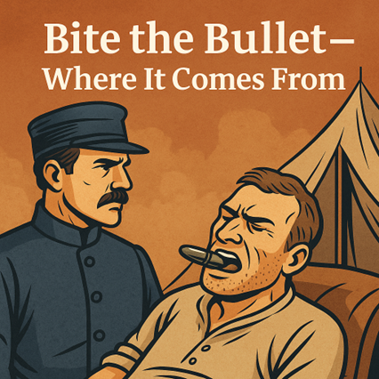 Bite the Bullet — Where It Comes From