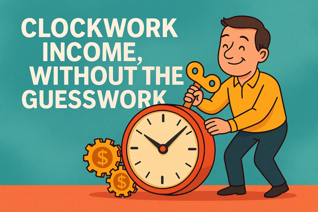 Clockwork Income, Without the Guesswork