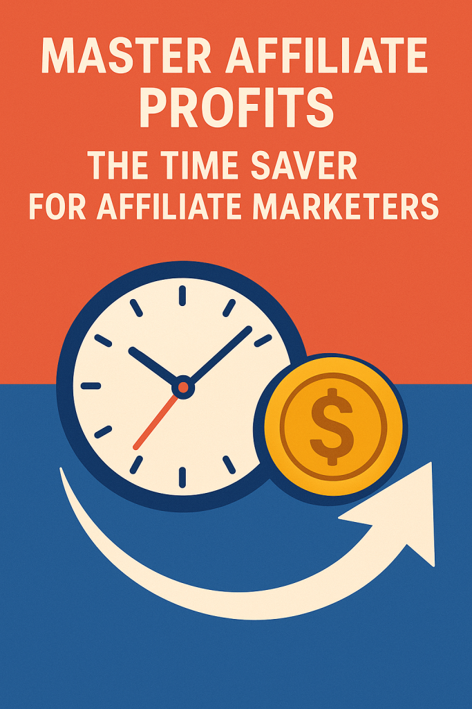 Master Affiliate Profits – The Time Saver