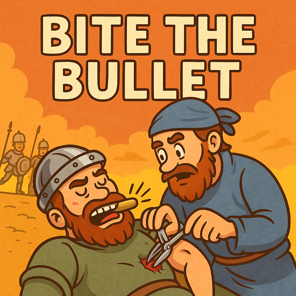 Why We Say ‘Bite the Bullet’