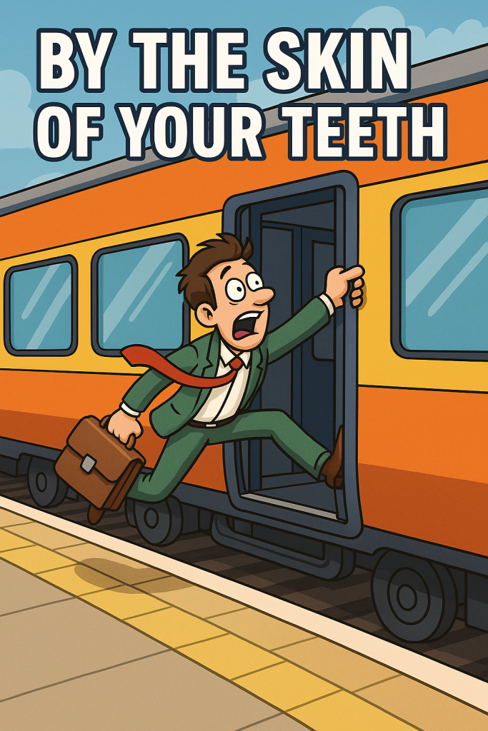 By the Skin of Your Teeth