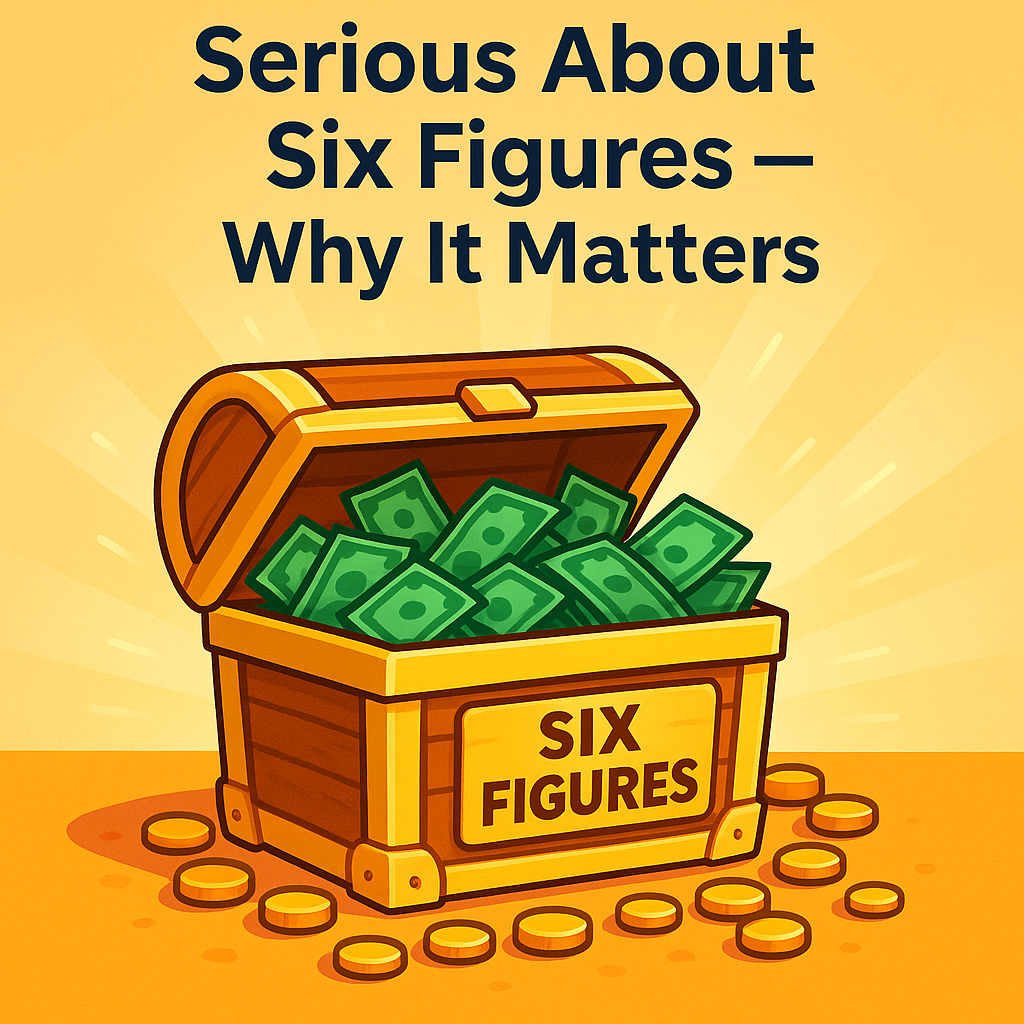 Serious About Six Figures — Why It Matters