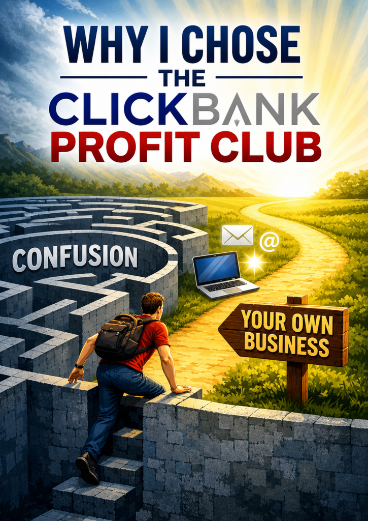 Why I Chose ClickBank Profit Club